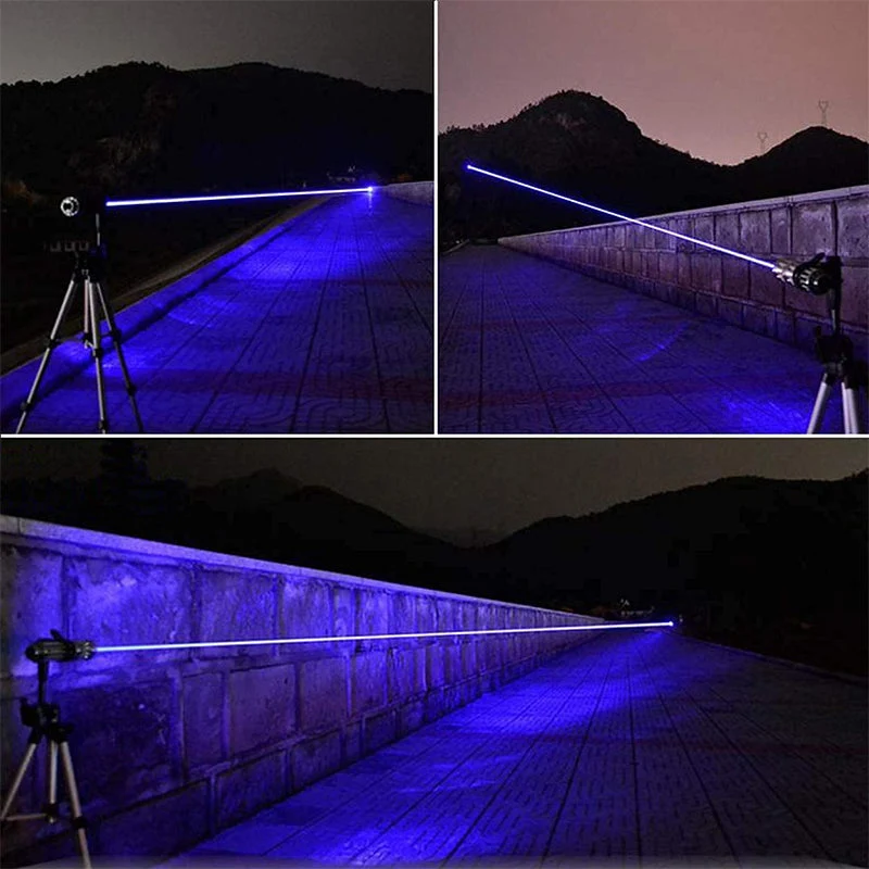 Leistungsstarker Laserpointer für den Außenbereich mit Aluminiumdesign