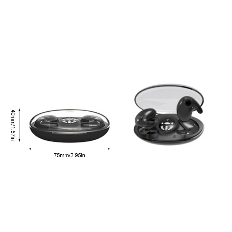 Drahtlose Unsichtbare Kopfhörer Ipx5 Wasserdicht Ergonomisches Design