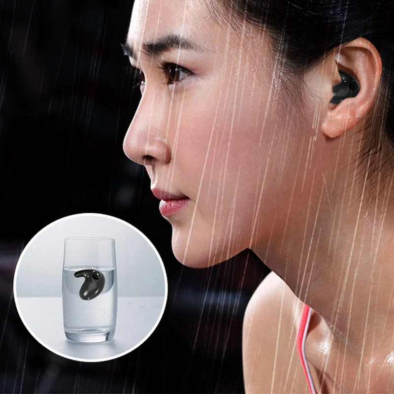 Drahtlose Unsichtbare Kopfhörer Ipx5 Wasserdicht Ergonomisches Design