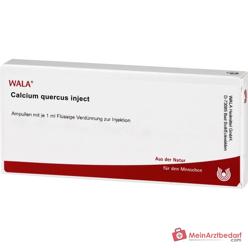 WALA Calcium quercus Inject, 10 x 1 ml Ampullen