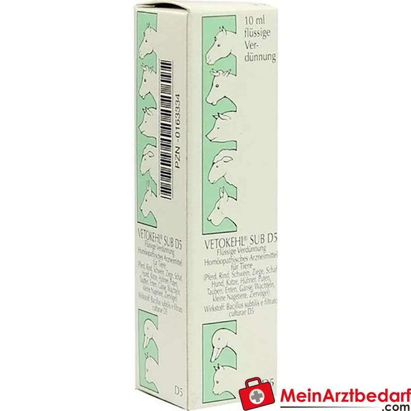 Vetokehl Sub D5 10 ml