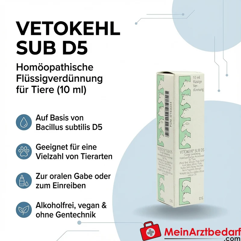 Vetokehl Sub D5 10 ml