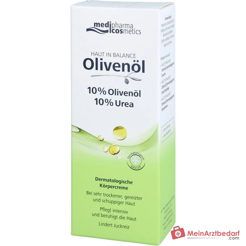 medipharma cosmetics Haut in Balance Olivenöl Dermatologische Körpercreme, 200 ml