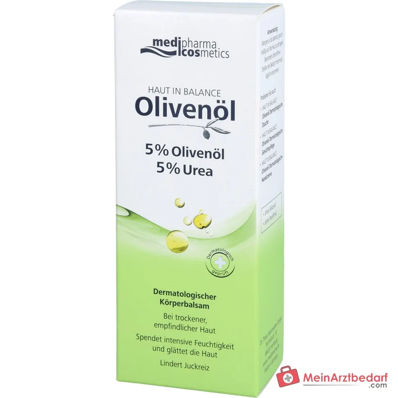 medipharma cosmetics Haut in Balance Olivenöl Dermatologischer Körperbalsam, 200 ml