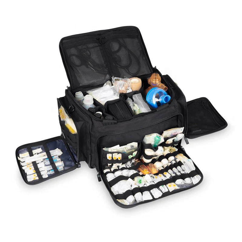 Elite Bags Medic’s Black – Premium Medische (Rug) tas voor EHBO, ambulance en Spoedgevallen