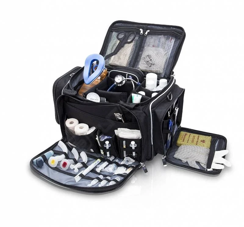 Elite Bags Medic’s Black – Premium Medische (Rug) tas voor EHBO, ambulance en Spoedgevallen