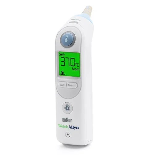 Welch Allyn Braun ThermoScan® Pro 6000 – Infrarood Oorthermometer met Kleine Basis-unit