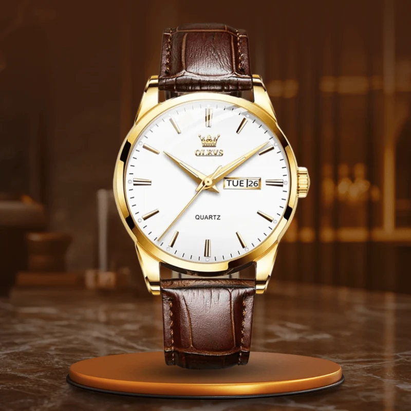 Elegante Uhr mit zeitlosem Design