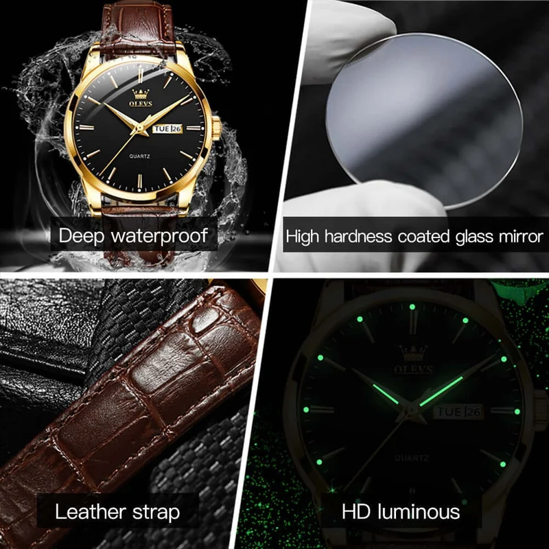 Elegante Uhr mit zeitlosem Design