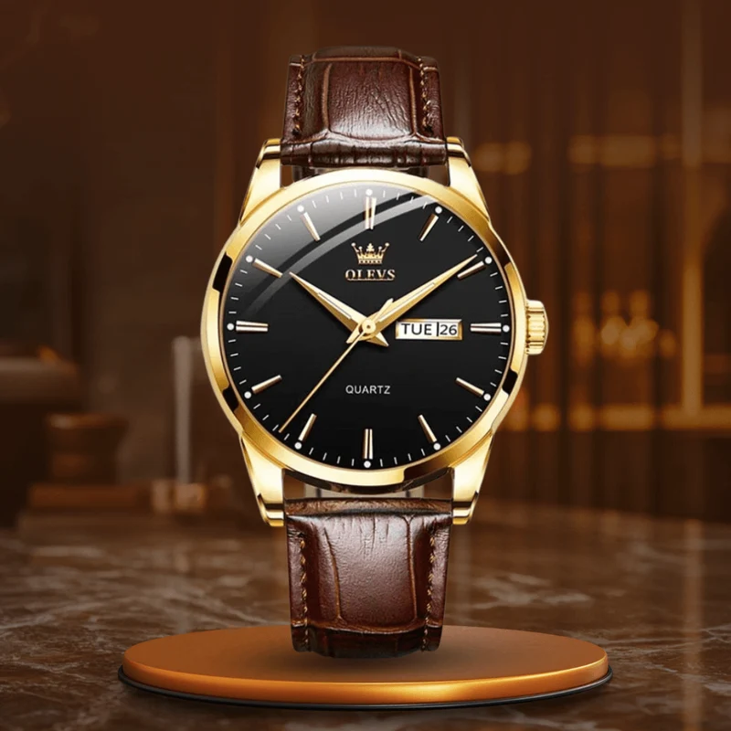 Elegante Uhr mit zeitlosem Design