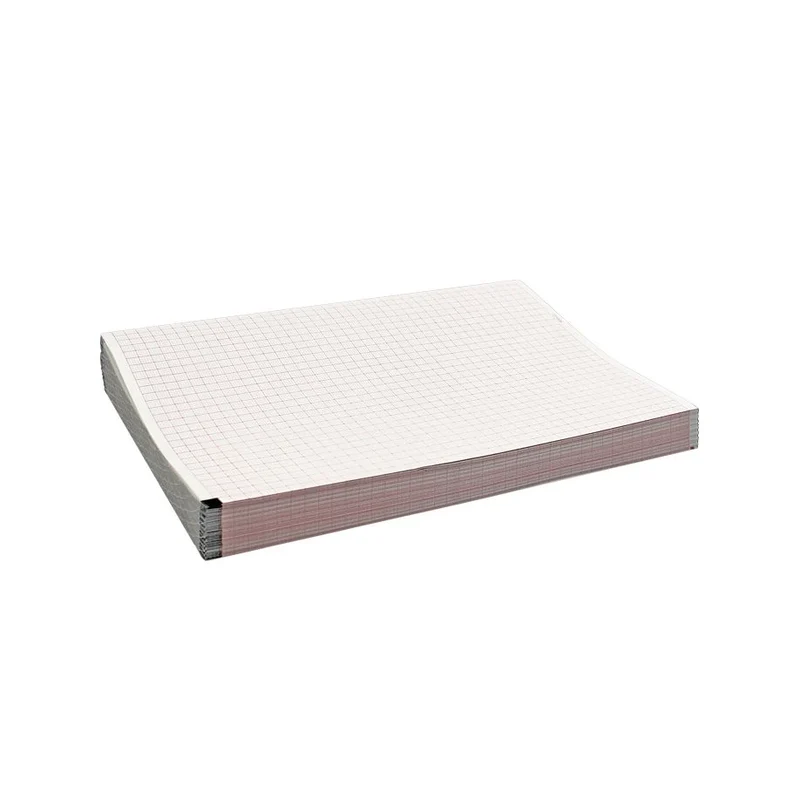 ECG papier 215 mm x 140 mm - oranje - Nihon-Kohden - 1 stuk