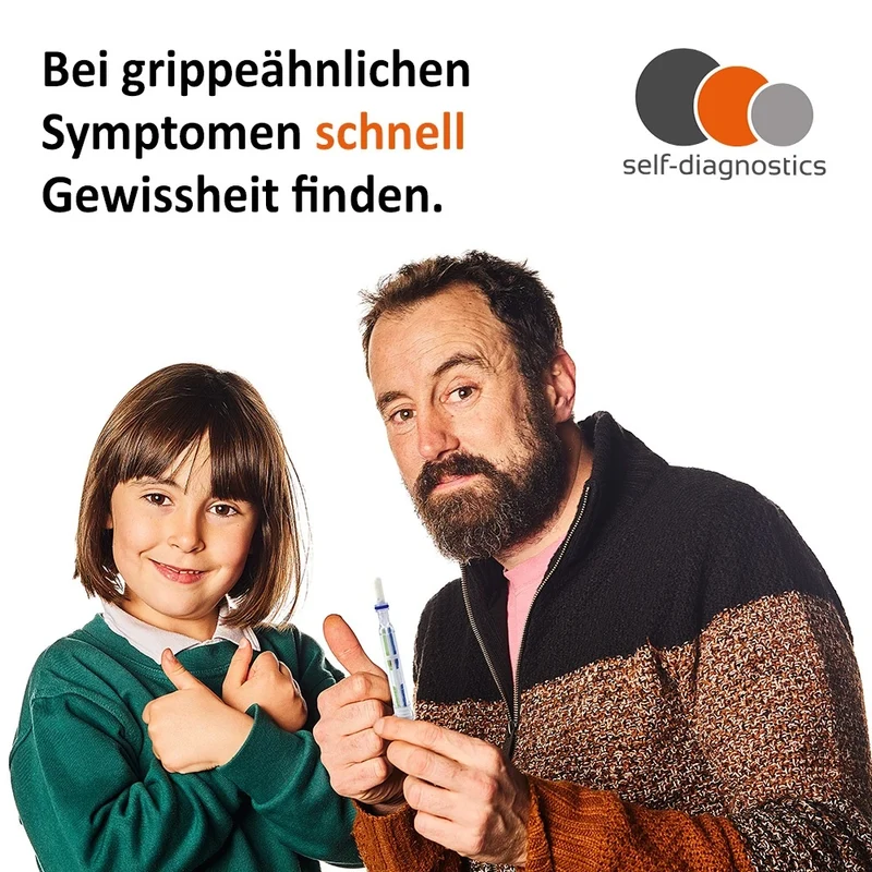 Corona & Griep (Influenza A/B) Sneltest 3 in 1 - 5 stuks