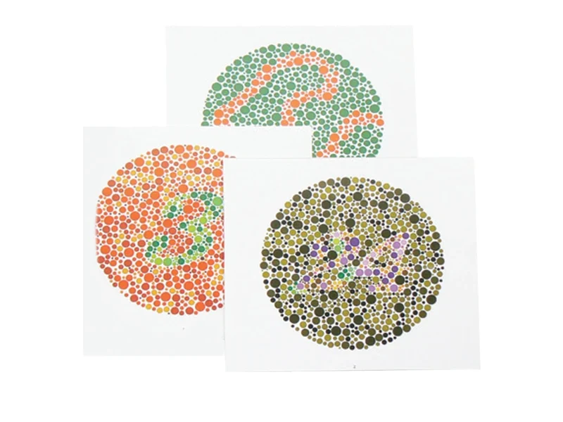 Ishihara kleurentest 10 platen voor kinderen