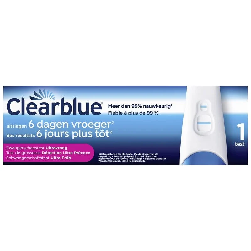 Clearblue Ultra vroeg zwangerschapstest - 1 stuk