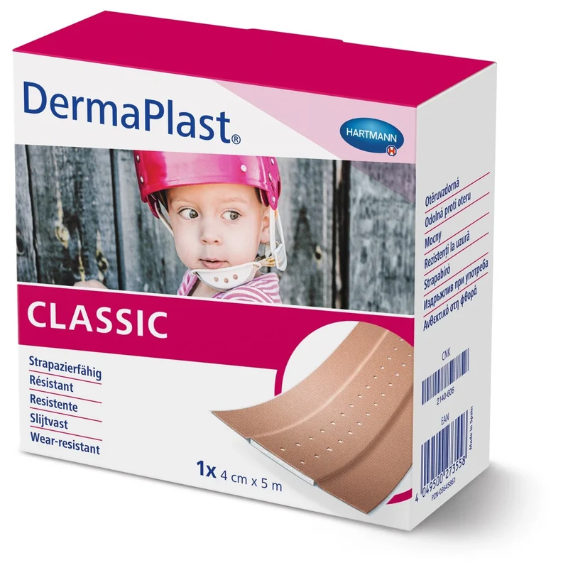 Dermaplast Classic pleister 4 cm x 5 meter