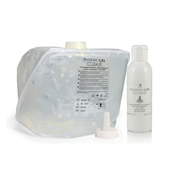 Transonic ultrasound gel clear 5 liter