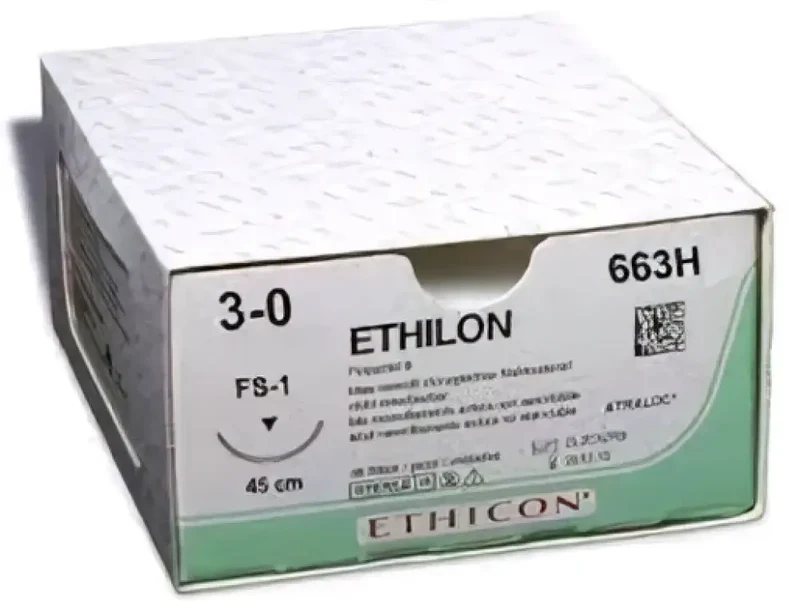 Ethilon II usp 3-0 45cm FS-1 zwart 663H 36x1