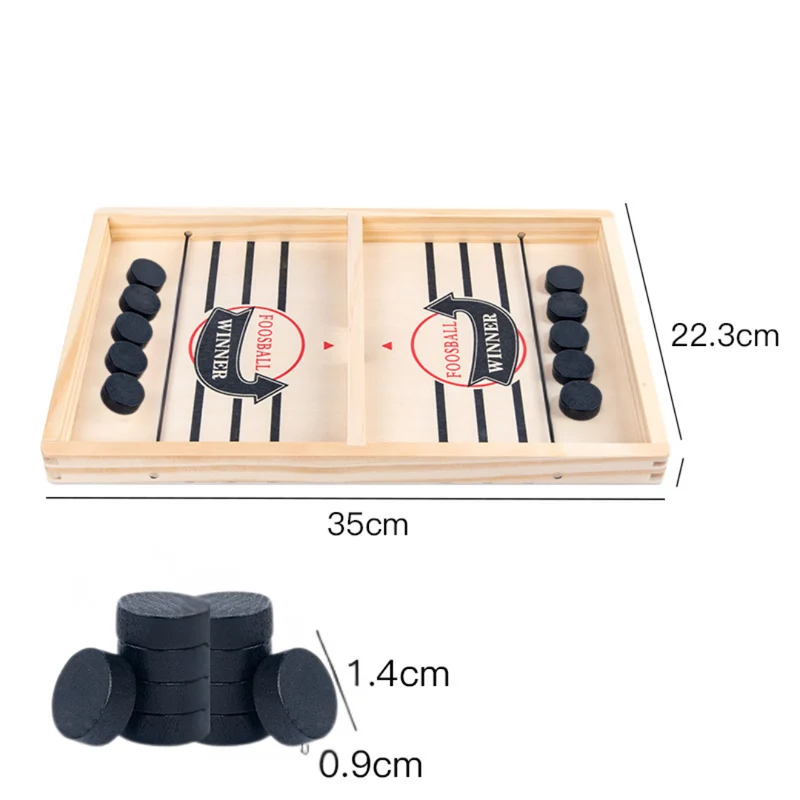 Kletshuts™ Hockey - Sling Hockey Brettspiel