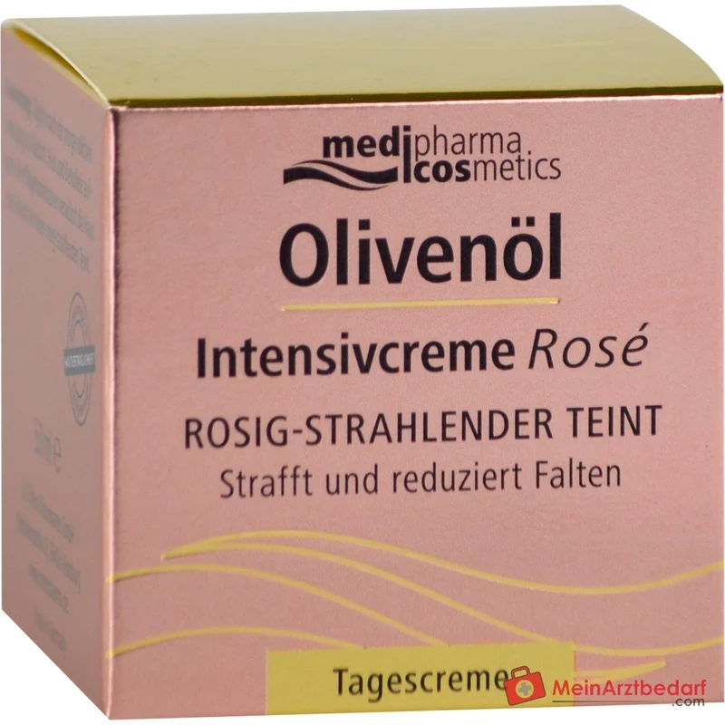 medipharma cosmetics Olivenöl Intensivcreme Rosé Tagescreme, 50 ml