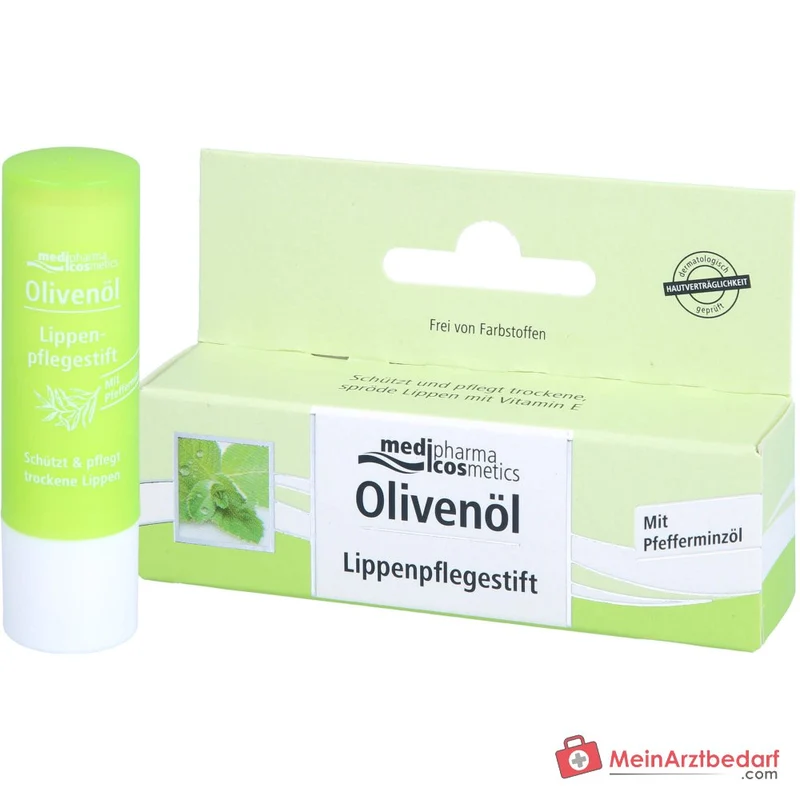 medipharma cosmetics Olivenöl Lippenpflegestift, 4,8 g