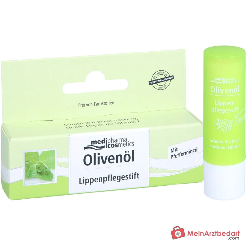 medipharma cosmetics Olivenöl Lippenpflegestift, 4,8 g