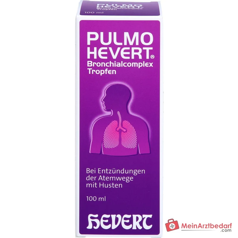 Hevert Pulmo Bronchialcomplex Tropfen, 100 ml