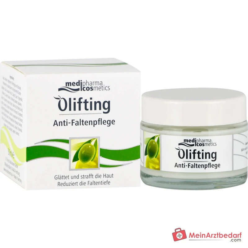 medipharma cosmetics Olivenöl Olifting Anti-Faltenpflege Creme, 50 ml