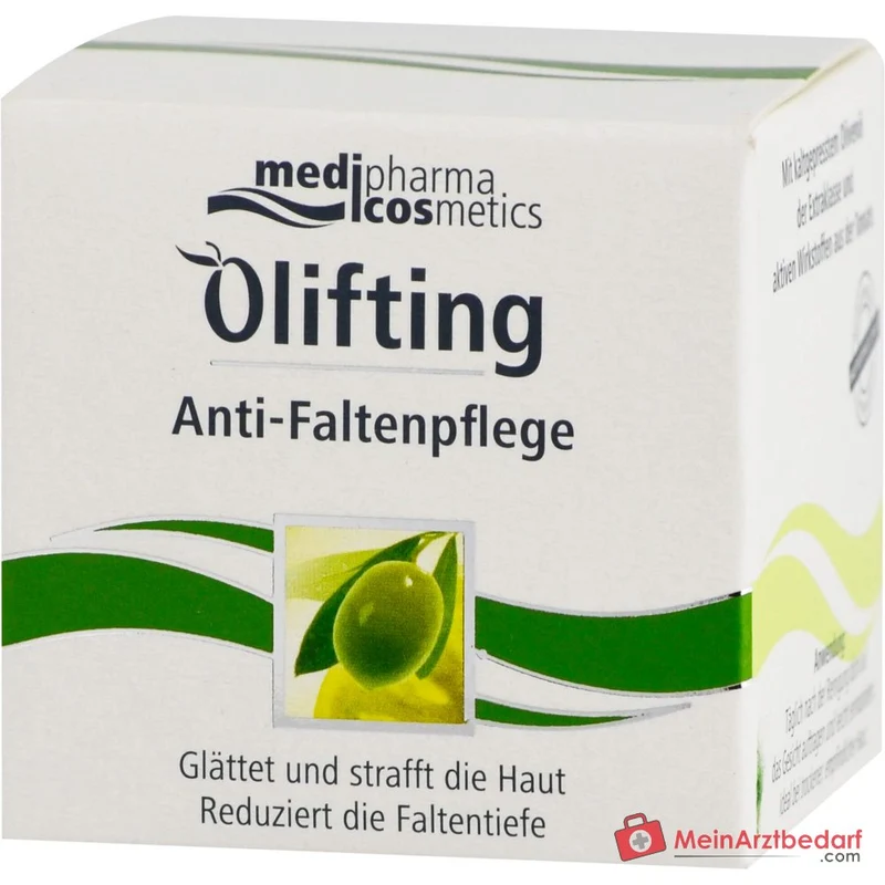 medipharma cosmetics Olivenöl Olifting Anti-Faltenpflege Creme, 50 ml
