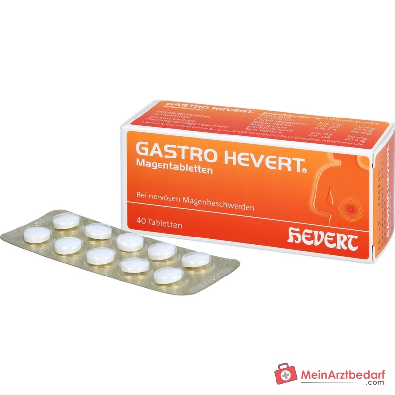 Hevert Gastro Magentabletten, 40 St.