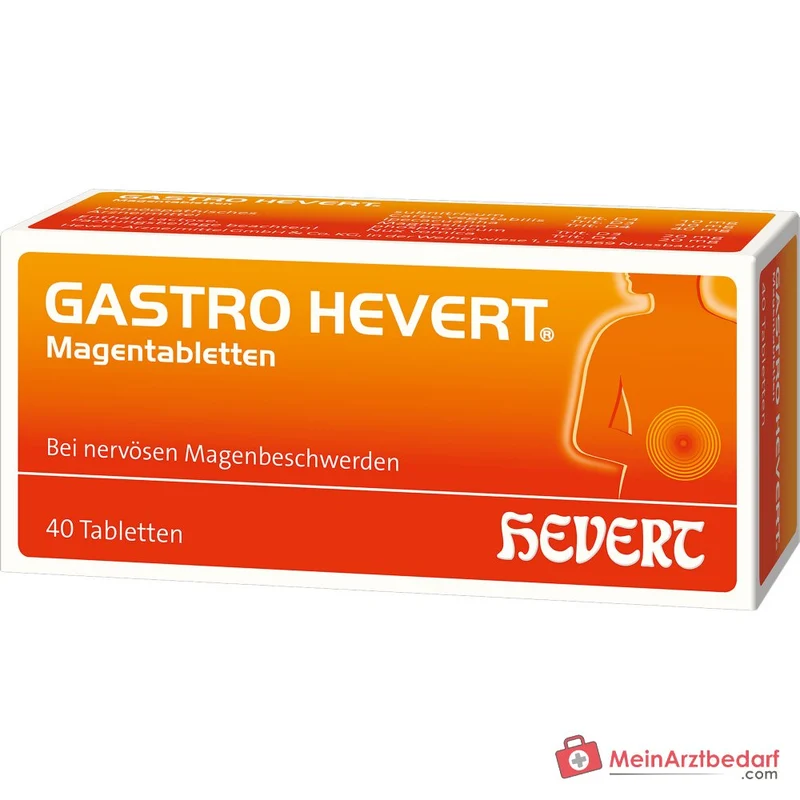 Hevert Gastro Magentabletten, 40 St.