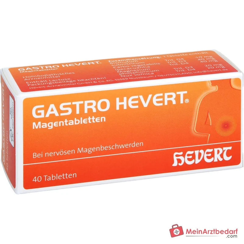 Hevert Gastro Magentabletten, 40 St.