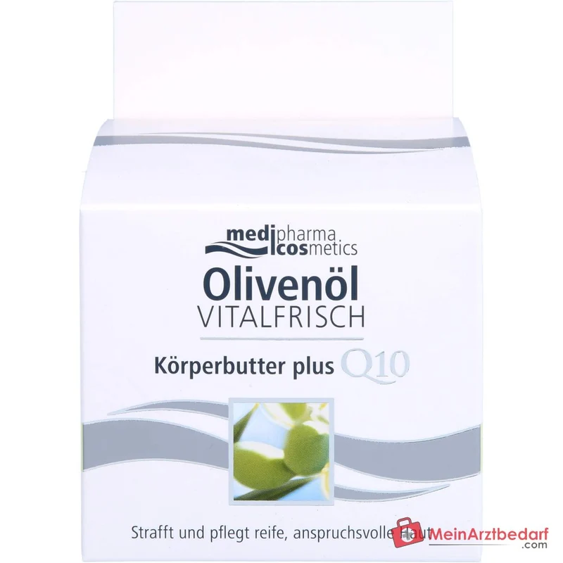 Medipharma Cosmetics Olivenöl Vitalfrisch Körperbutter plus Q10, 200 ml