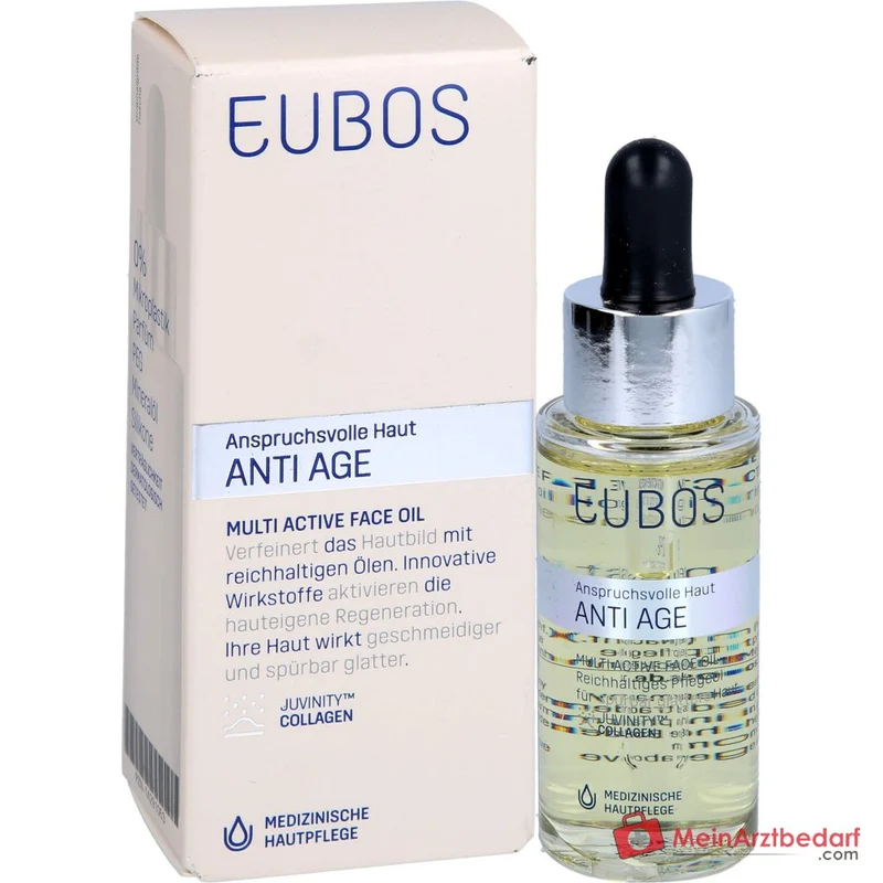 Eubos Anti Age Multi Active Face Oil, 30 ml