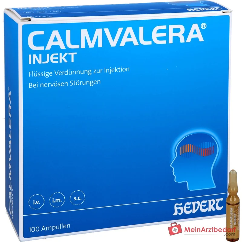 Hevert Calmvalera Injekt, 100 Ampullen