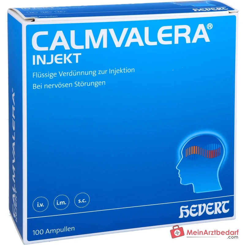 Hevert Calmvalera Injekt, 100 Ampullen