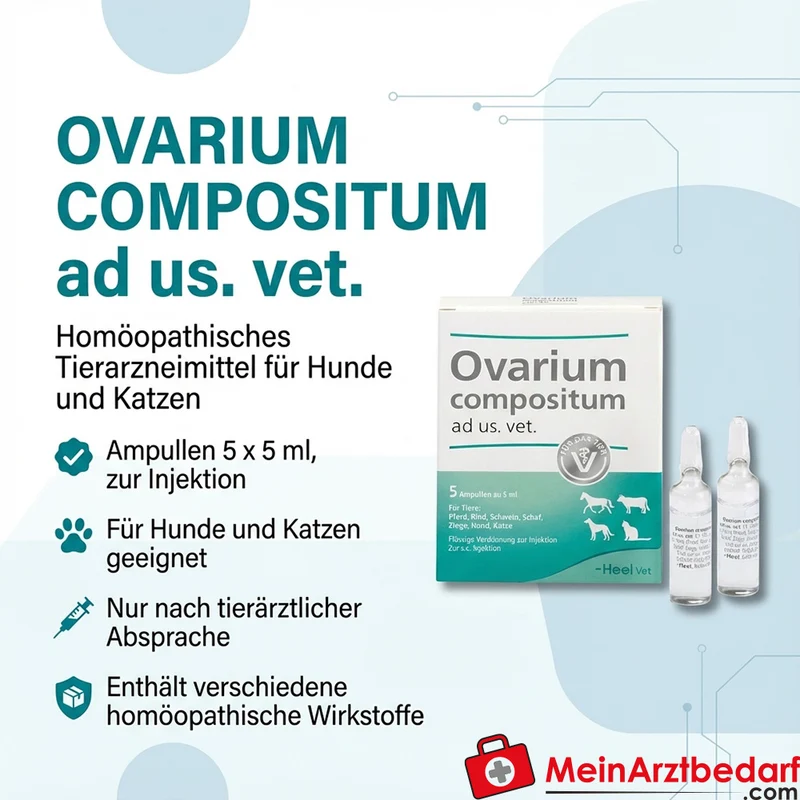 Ovarium composit ad us vet 5 x 5 ml