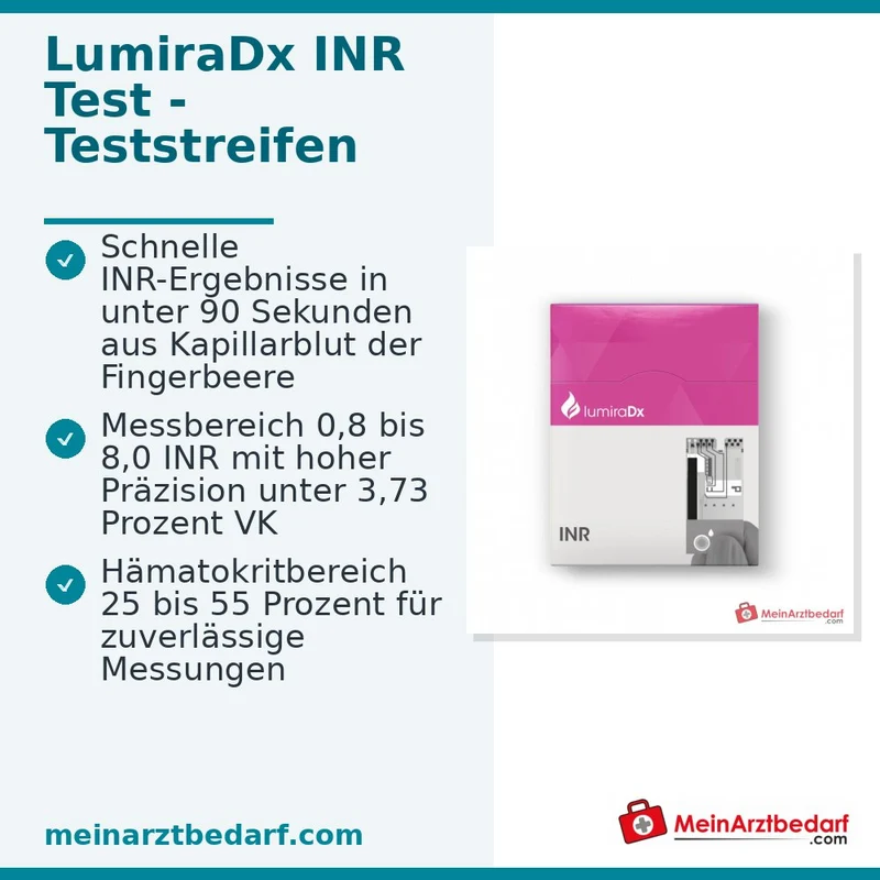 LumiraDx INR Test, 48 Teststreifen