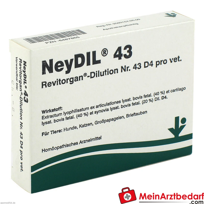 NeyDIL 43 D4 pro vet. Ampullen 5x2ml