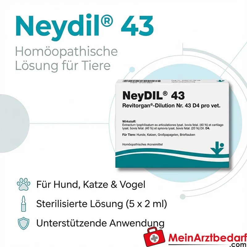 NeyDIL 43 D4 pro vet. Ampullen 5x2ml