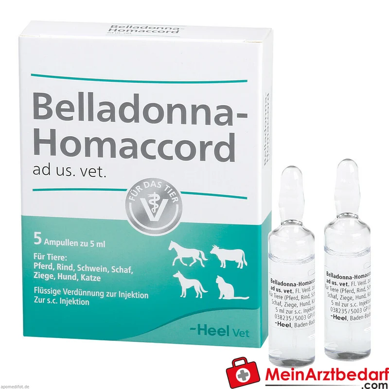 Belladonna homaccord vet, 5 St