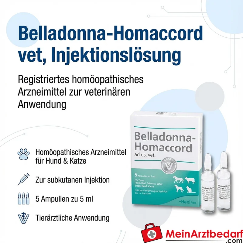 Belladonna homaccord vet, 5 St