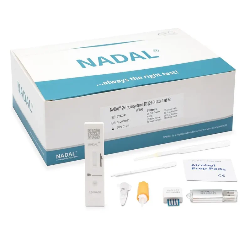 NADAL® VIM Vitamine 25-Hydroxyvitamine D3 Test 25 testen