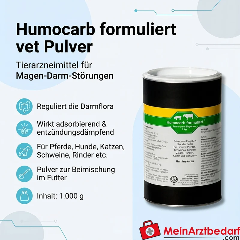 Humocarb formuliert vet 1000 g