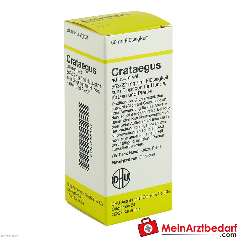 Crataegus ad usum vet 50 ml