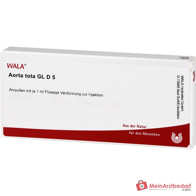 WALA Aorta tota GI D5 Ampullen, 10 x 1 ml