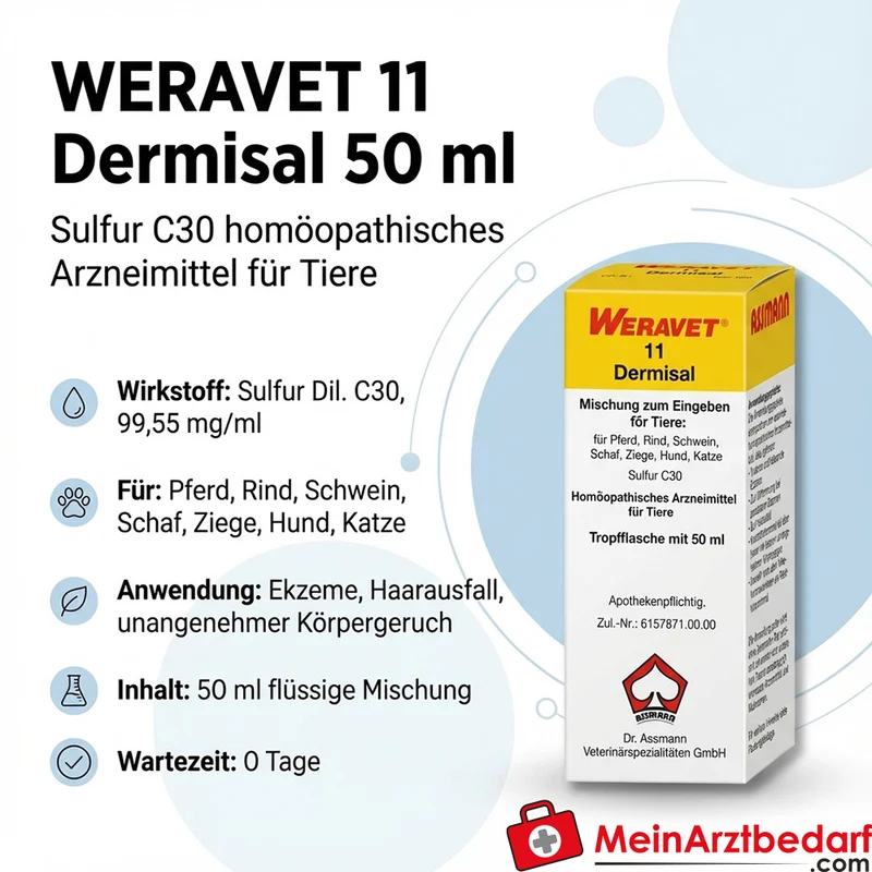 Dermisal 11 vet 50 ml