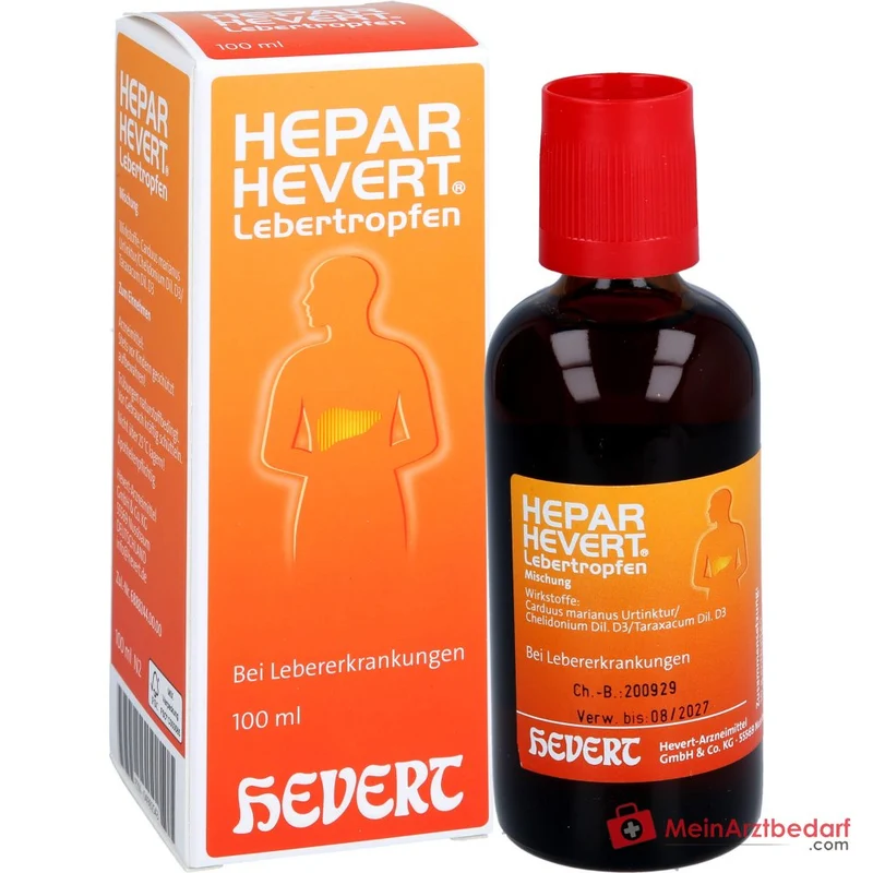 Hevert Hepar Lebertropfen, 100 ml