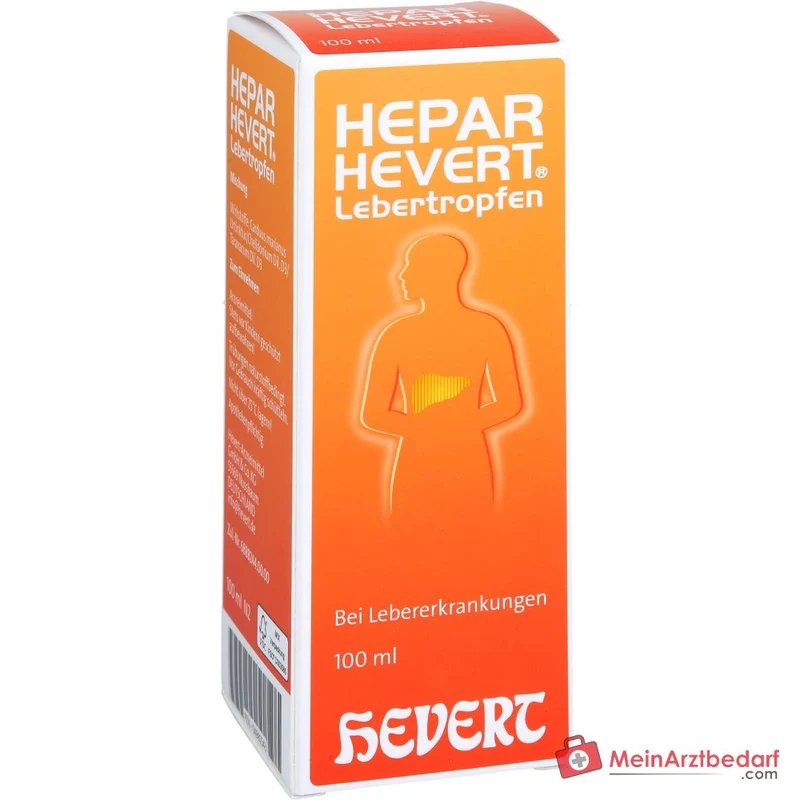 Hevert Hepar Lebertropfen, 100 ml