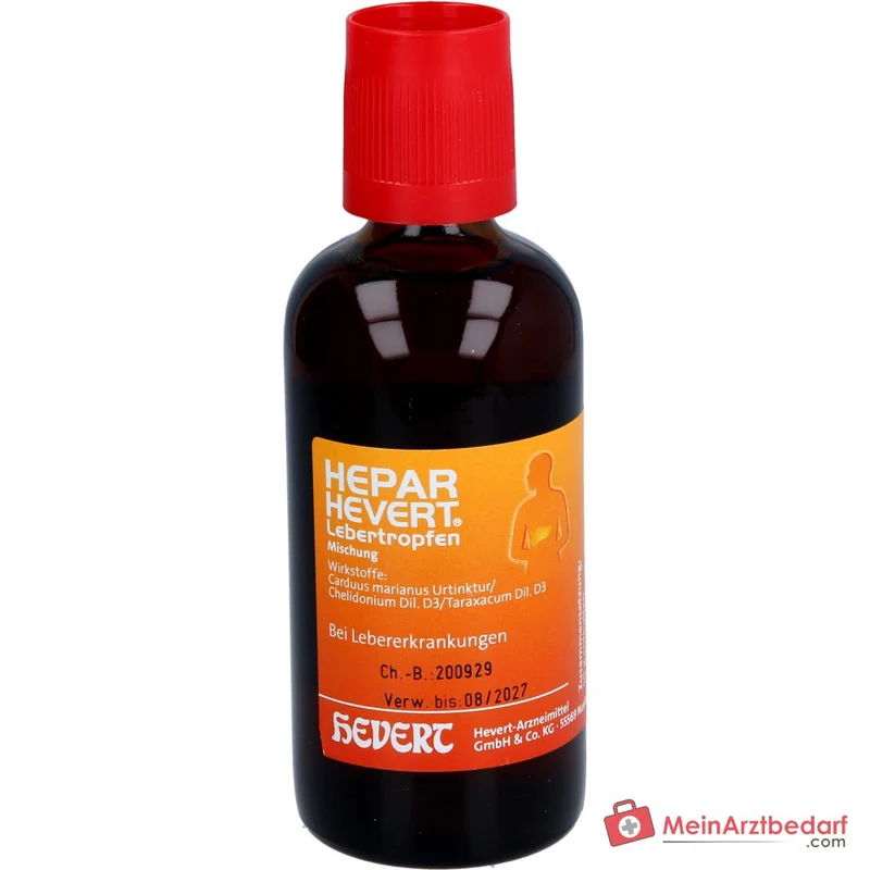 Hevert Hepar Lebertropfen, 100 ml