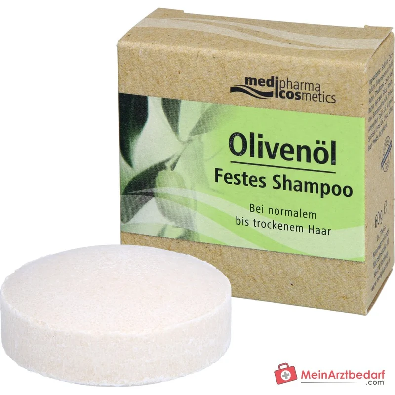 medipharma cosmetics Olivenöl Festes Shampoo, 60 g